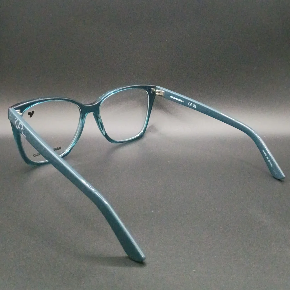 Karl Lagerfeld Teal Blue Eyewear